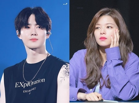 Suho & Jeongyeon