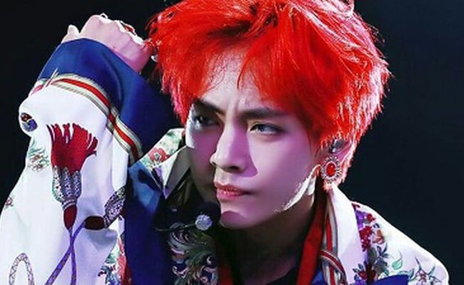 V - Male KPop Idols with the Best Red Hair 2019